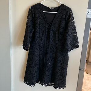 Tularosa Coal Lace Dress